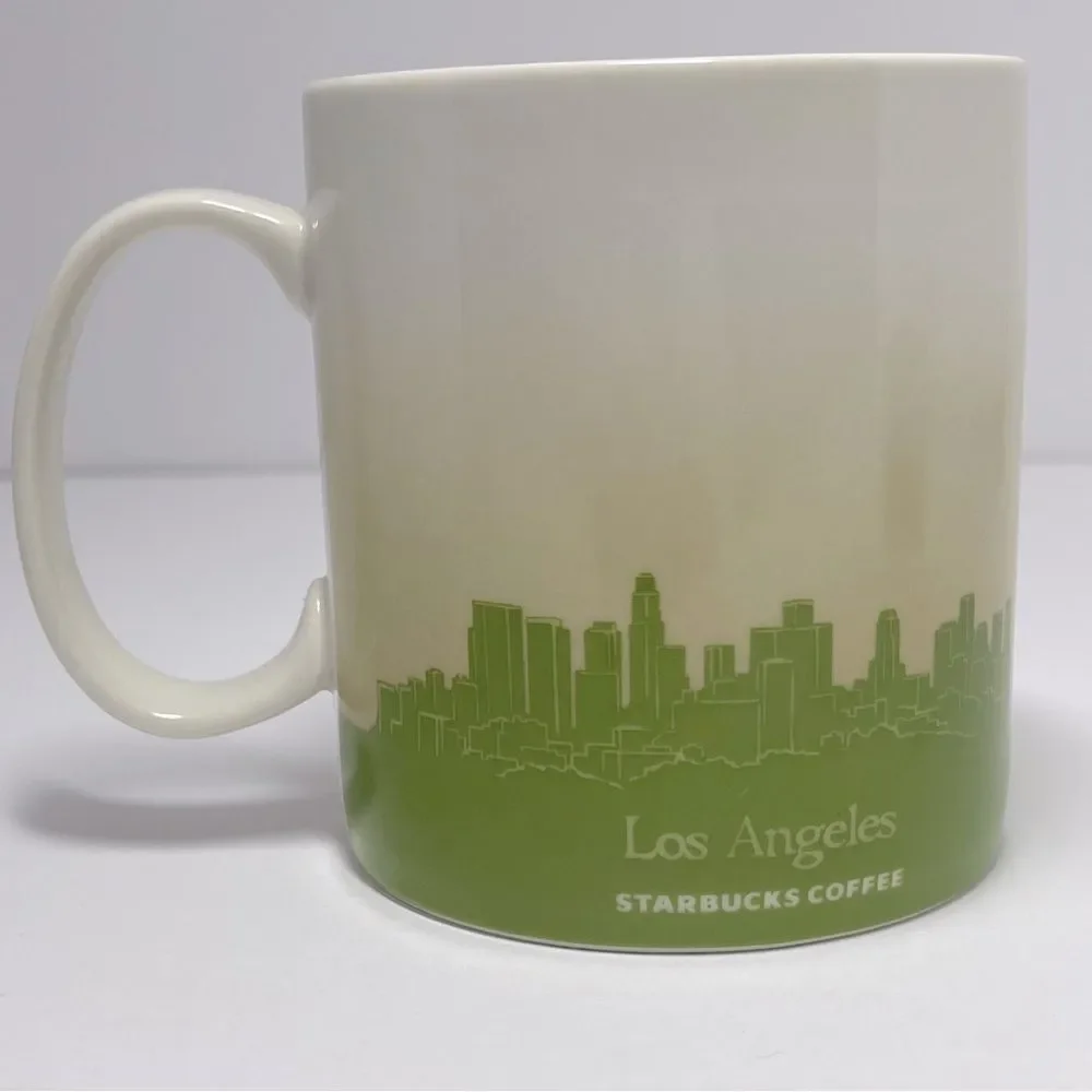 Starbucks Los Angeles Coffee Mug 2008 Collector Series 16 oz Cup